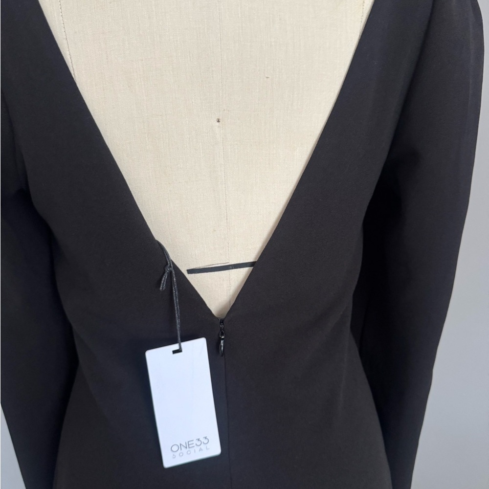 ONE33 Social Black Cocktail Dress – Size 8 (NWT) 🖤